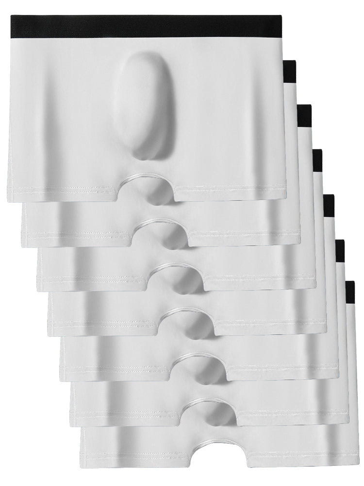 7 Pack Ball Support Seamless Men's Trunks