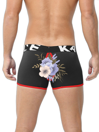 2 Pack Men's Modal Sexy Breathable Classic Trunks