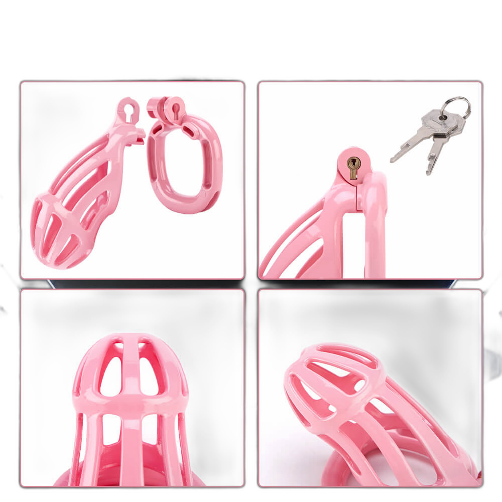 Damian - Chastity Cage With Belt