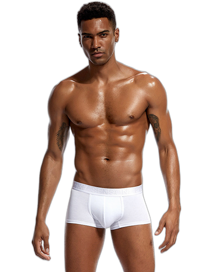 2 Pack Men's U Convex Modal Breathable Trunks