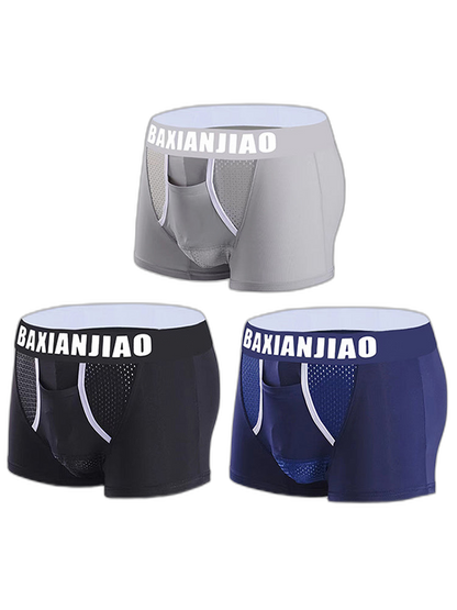 Men's Breathable Separated Pouch Trunks