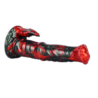 RedRavager – 9 Inch Fantasy Dildo – Horse Dildo with Tentacle Branch