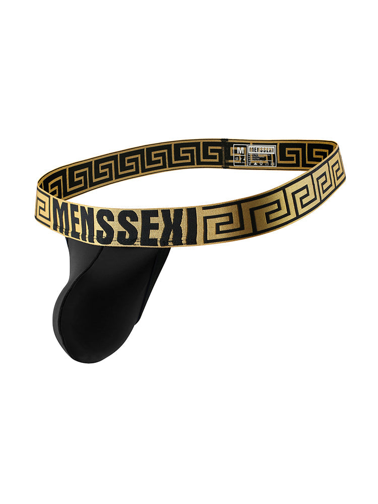 4 Pack Men's Single Pouch Ice Silk Sexy Thong