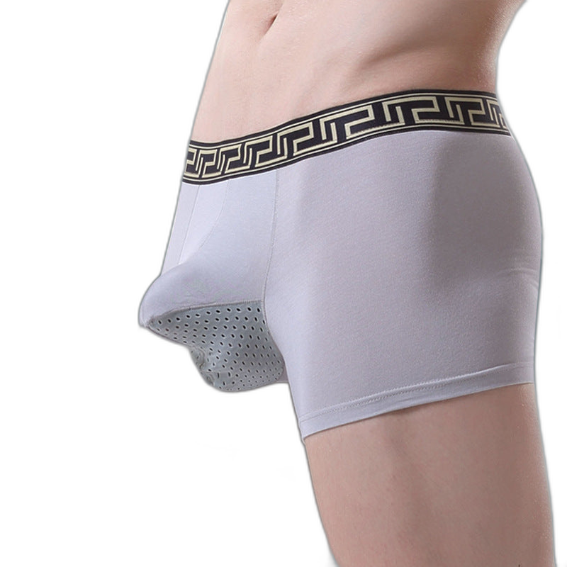 4 Pack Separate Ball Pouch Breathable Trunks