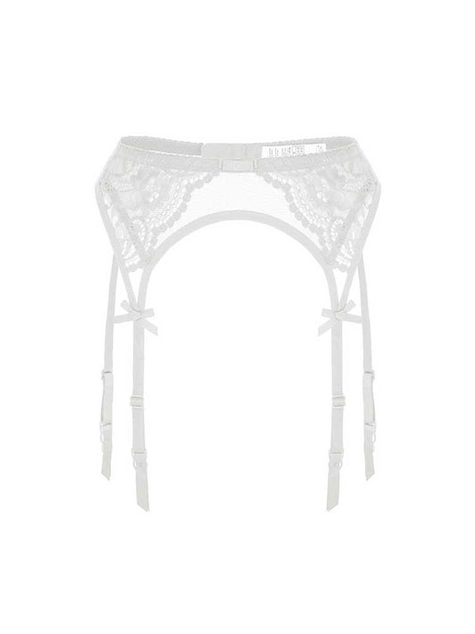 Sexy Mesh Lace Embroidered Garter Belt
