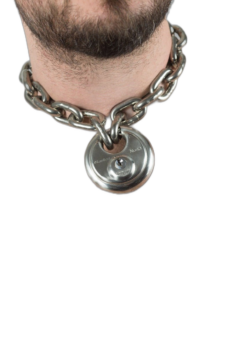 ruff GEAR Pitbull Chain 8mm with 70mm Master Lock Disc