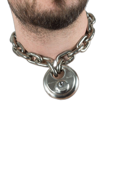 ruff GEAR Pitbull Chain 8mm with 70mm Master Lock Disc