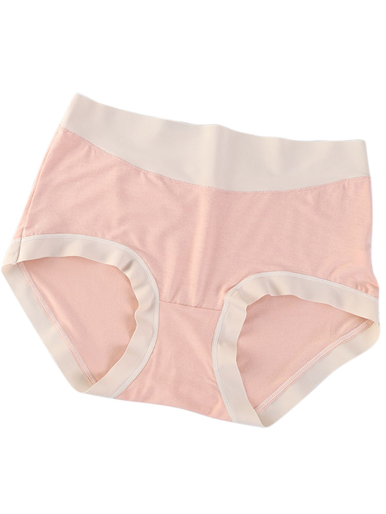Men's Mid-Waist Colorblock Butt Lifting Briefs