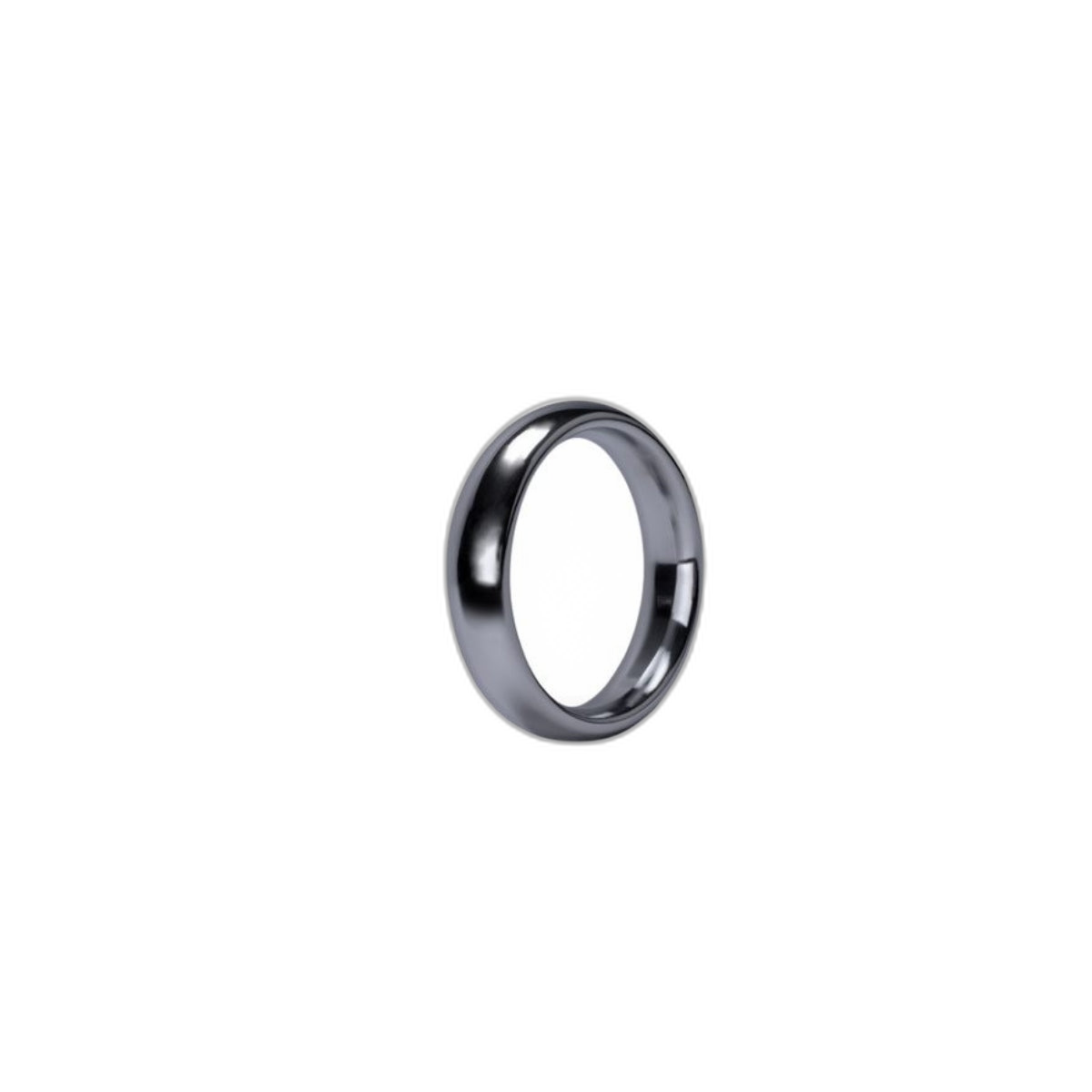 Prowler RED Aluminum Cock Ring 50mm Silver