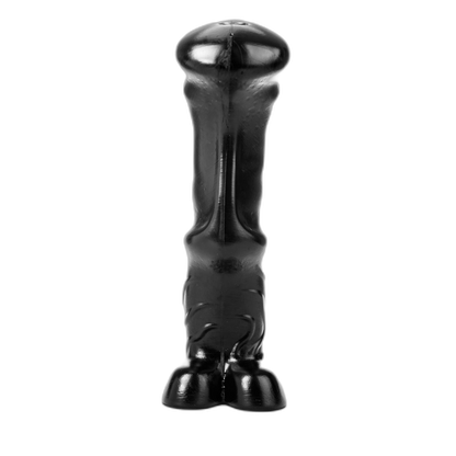 ruff GEAR Dark Knight Dildo 15.4 Inch Black