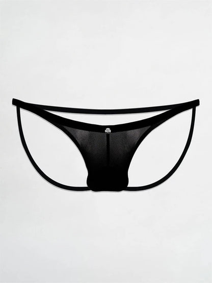 Men's Low-Rise Athletic Double-Strap Thong