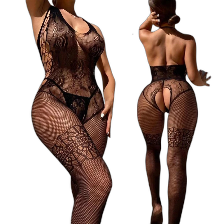 One-Piece Fishnet Hollow Temptation Tights