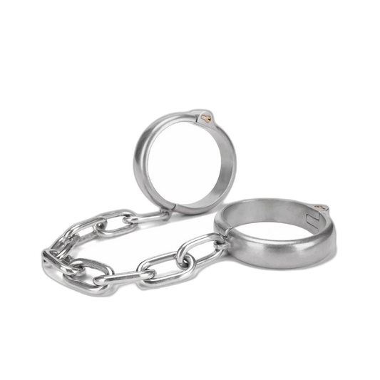Prowler RED Heavy Duty Ankle Cuffs Silver