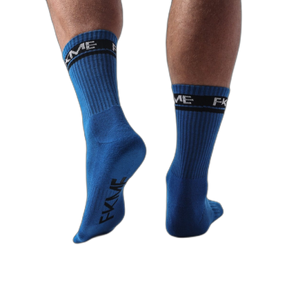 FKME Classic Sole Socks Blue