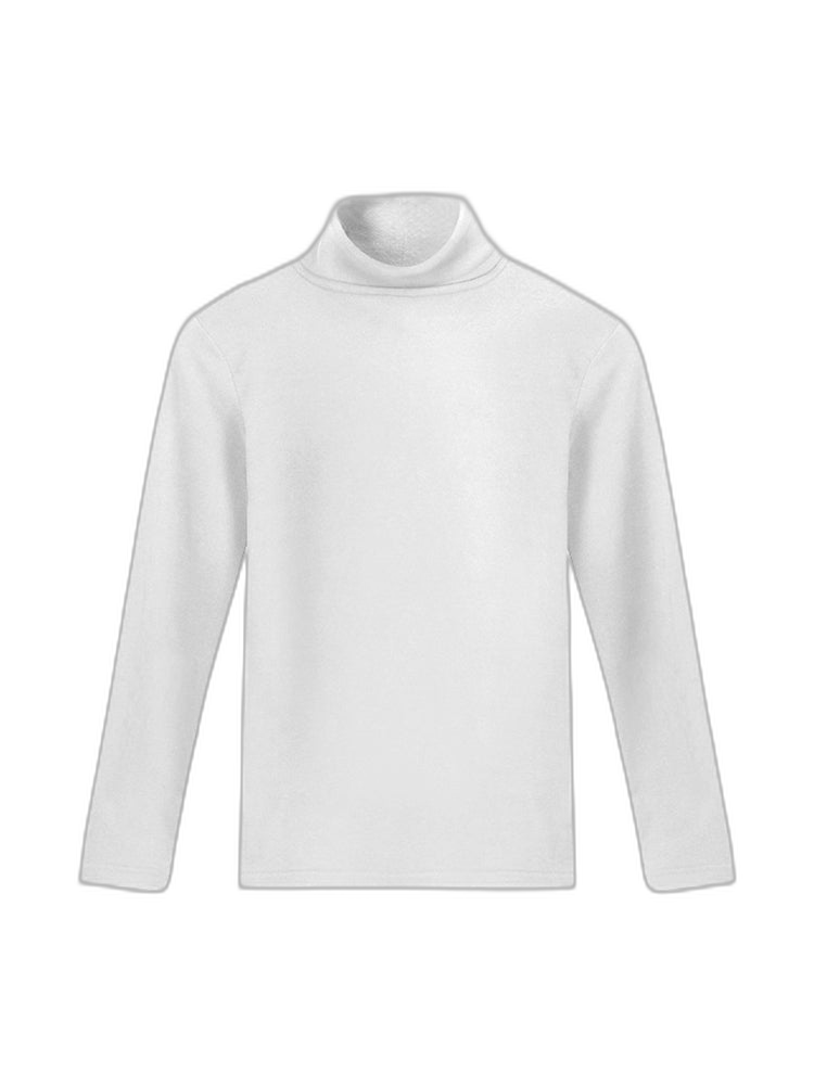 Men's Mid-high Collar Warm Cold-proof Long-sleeved Bottoming Shirt