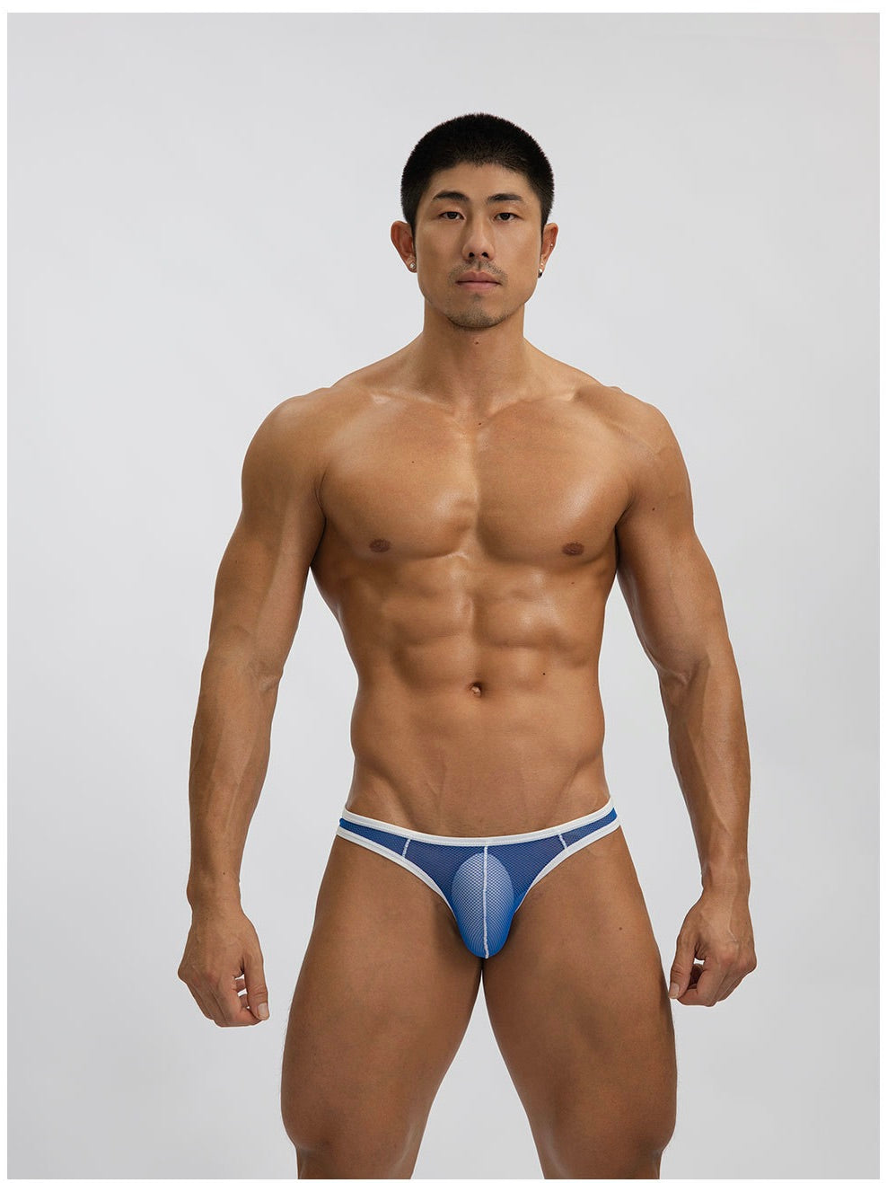 2 Pack Men’s See-through Mesh Bikini