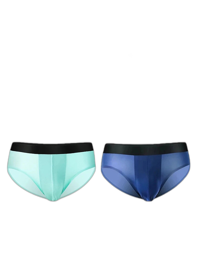 3 Pack Double Layer Silk Snug-fit Men's Underwear