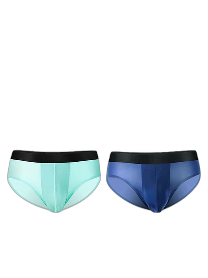 3 Pack Double Layer Silk Snug-fit Men's Underwear