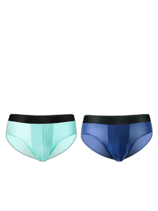 3 Pack Double Layer Silk Snug-fit Men's Underwear
