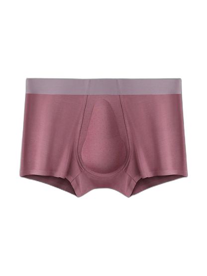 Men's Seamless Trunks with Organic Latex Support Cup