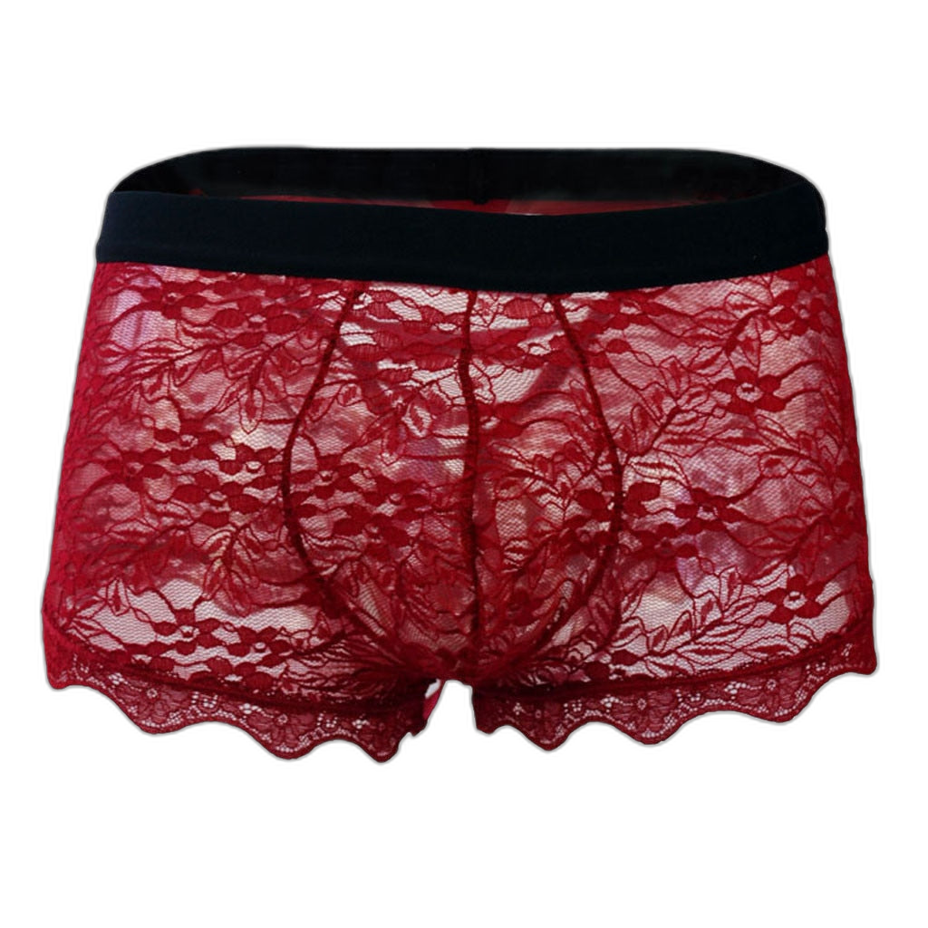 Sexy Men's Lace Back Panties
