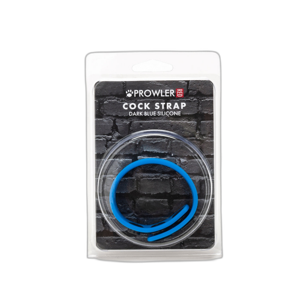Prowler RED Silicone Cock Strap Dark Blue