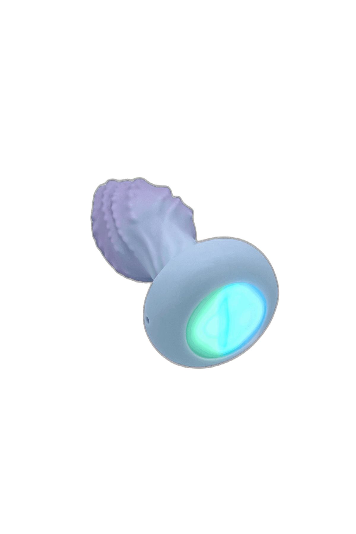 360 Rotating Textured Light-Up Butt Plug