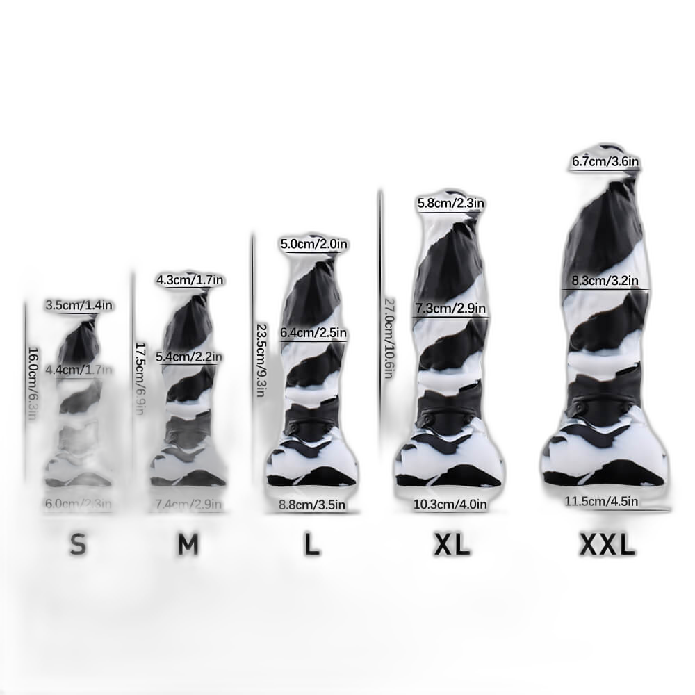SWISOK Centaur – Ejaculating Horse Dildo - 5 Sizes