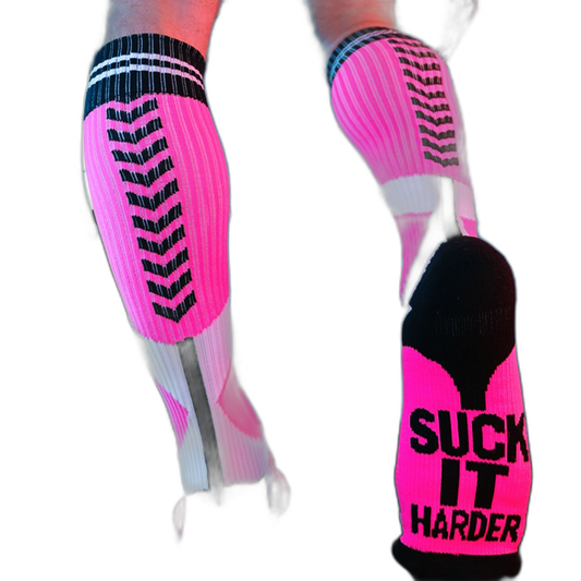 Breedwell Sucker Socks Neon Pink