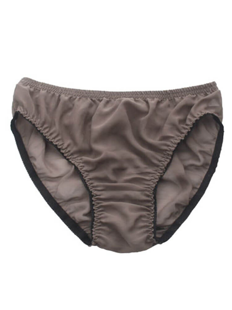 Men's Sexy Breathable Mulberry Silk Mesh Briefs