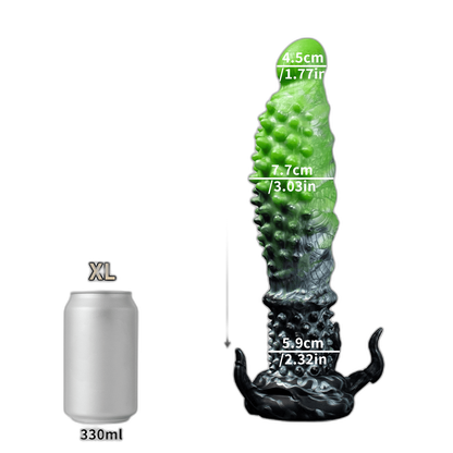 Voidspike - Fantasy Silicone Dildo - Spiked Monster Dildo - 5 Sizes