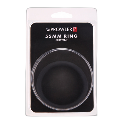 Prowler RED Silicone Cock Ring Black 55mm