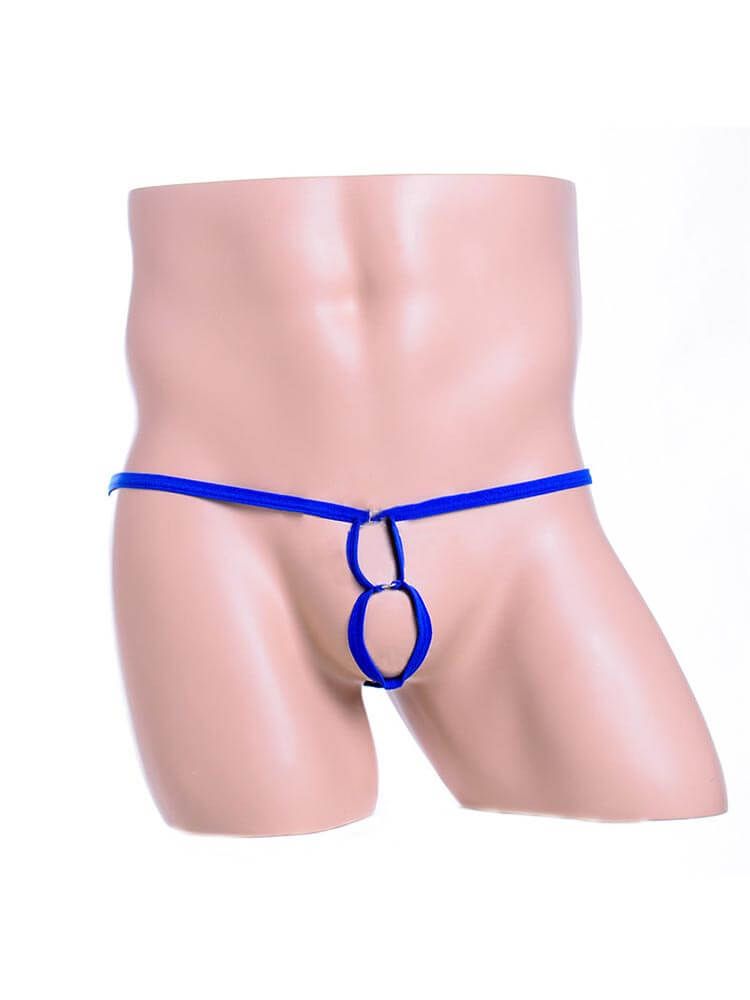 Men's Sexy Front Cutout Thin Straps Thong