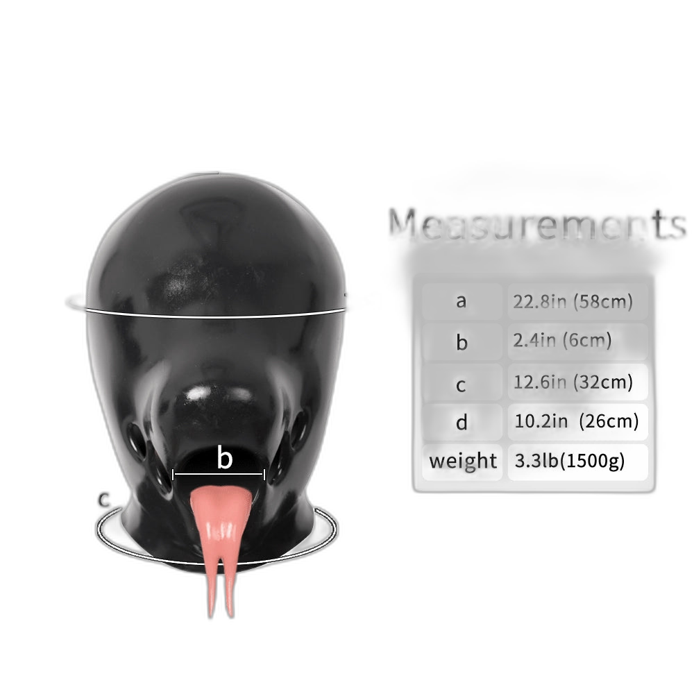 Silicone IVN Drone Hood Forked Tongue
