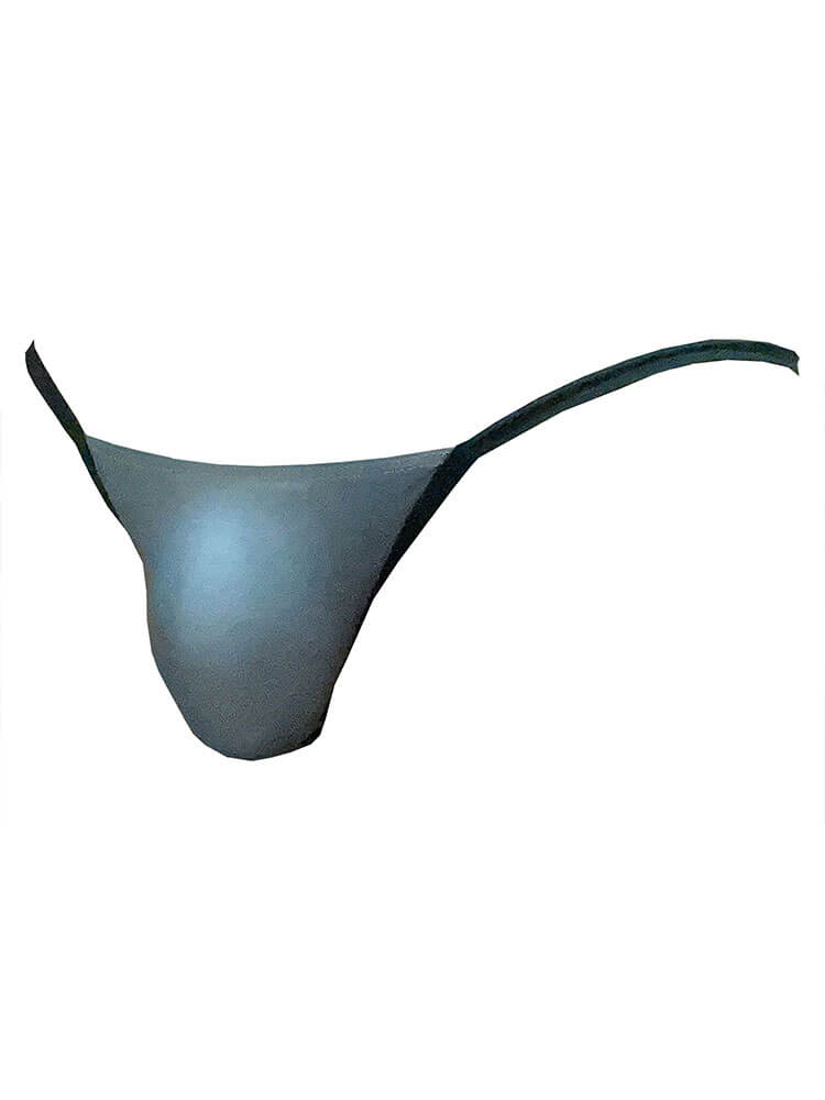 Men's Sexy Low-Rise High-Cut Solid Color Briefs