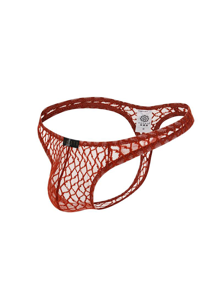 Men's Breathable Mesh Thongs