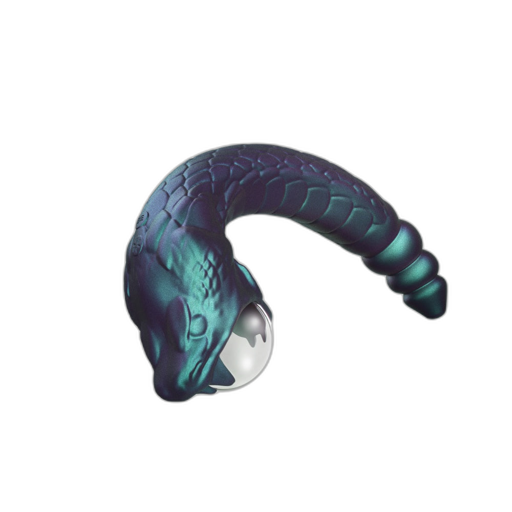 Temptasia Rattlesnake Dual-Ended Vibrator - Plasma Vibrator - Prostate & G Spot Stimulator