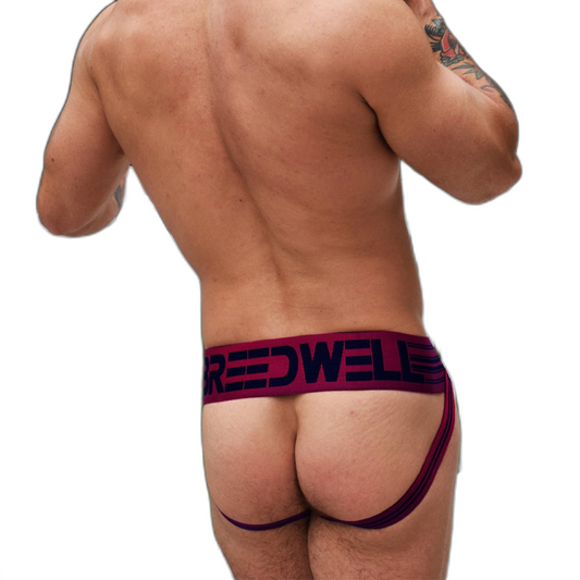 Breedwell Cumdump Jockstrap Burgundy