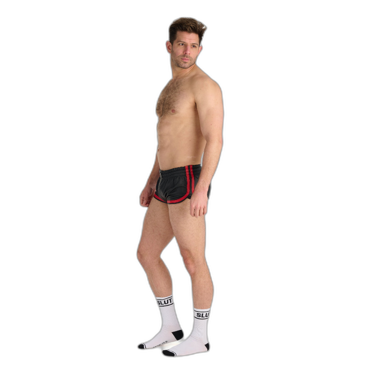 Prowler RED Slut Socks White Black