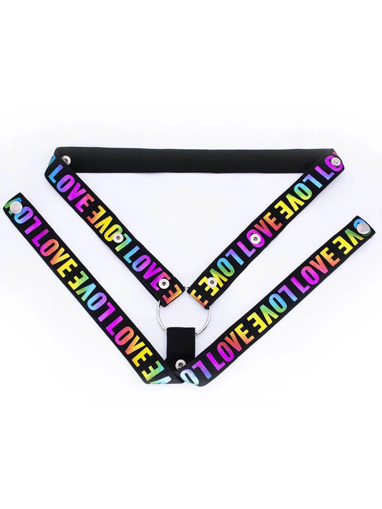 Men's Chastity Lock Elastic Auxiliary Belt