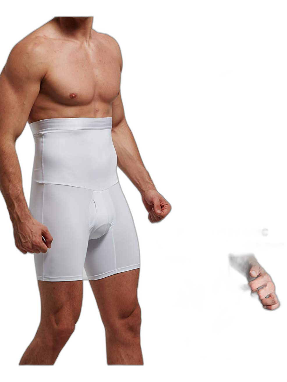 Men's Butt Lift Boxer Briefs with Fly