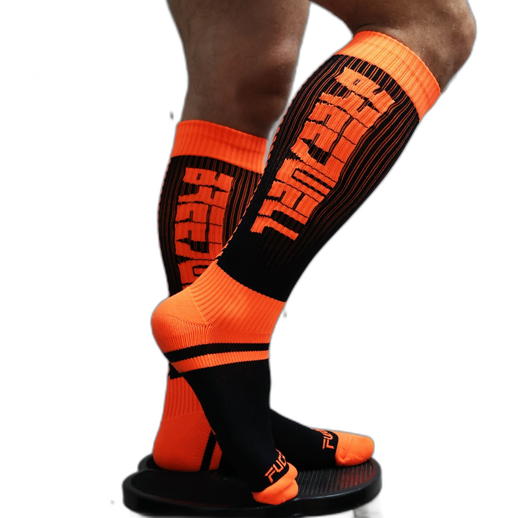 Breedwell Eternity Socks Neon Orange