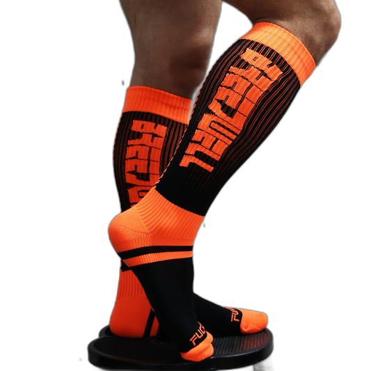 Breedwell Eternity Socks Neon Orange