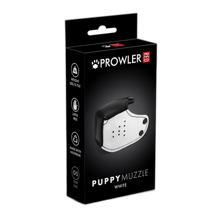 Prowler RED Puppy Muzzle White