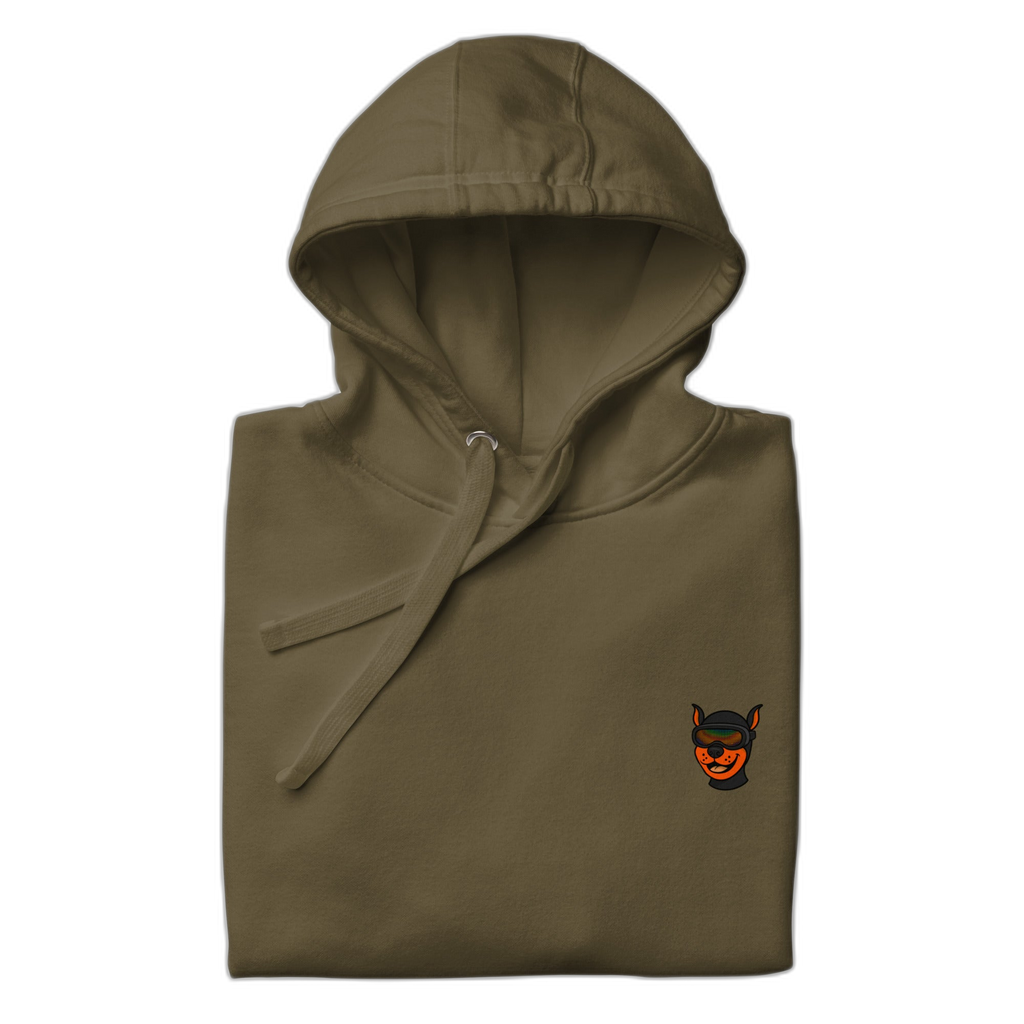 Pup Play Hub Hoodie Orange