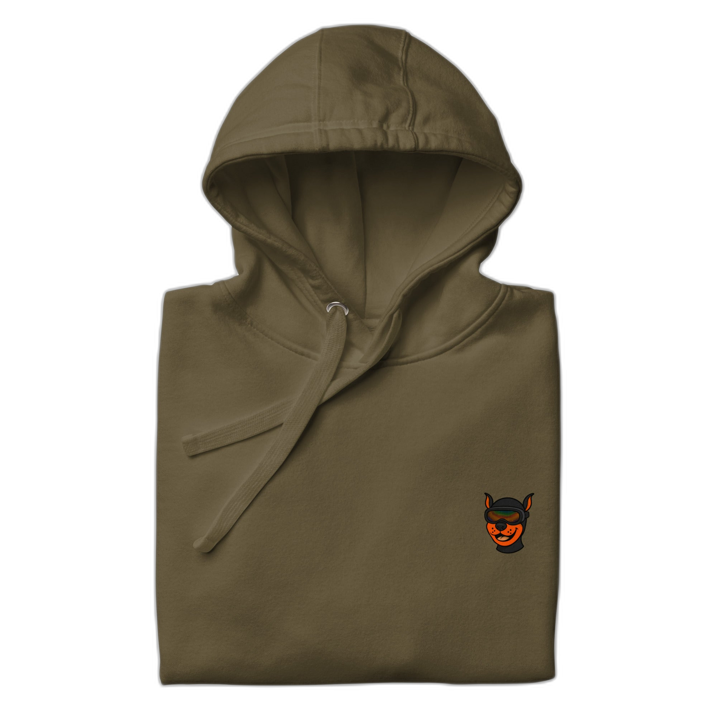 Pup Play Hub Hoodie Orange