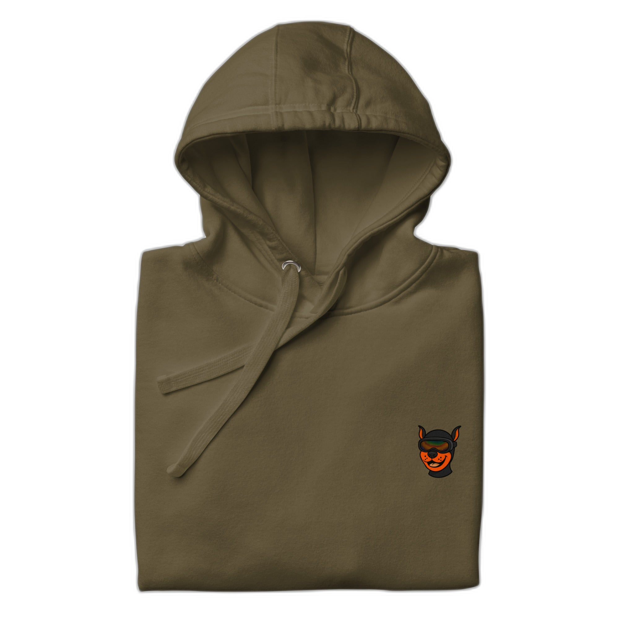 Pup Play Hub Hoodie Orange