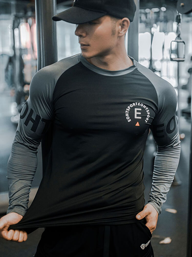 Men's Stretchy Quick-drying Fitness Top