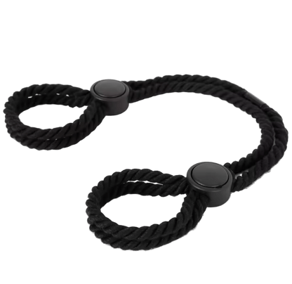 Cotton Rope Cuffs Black