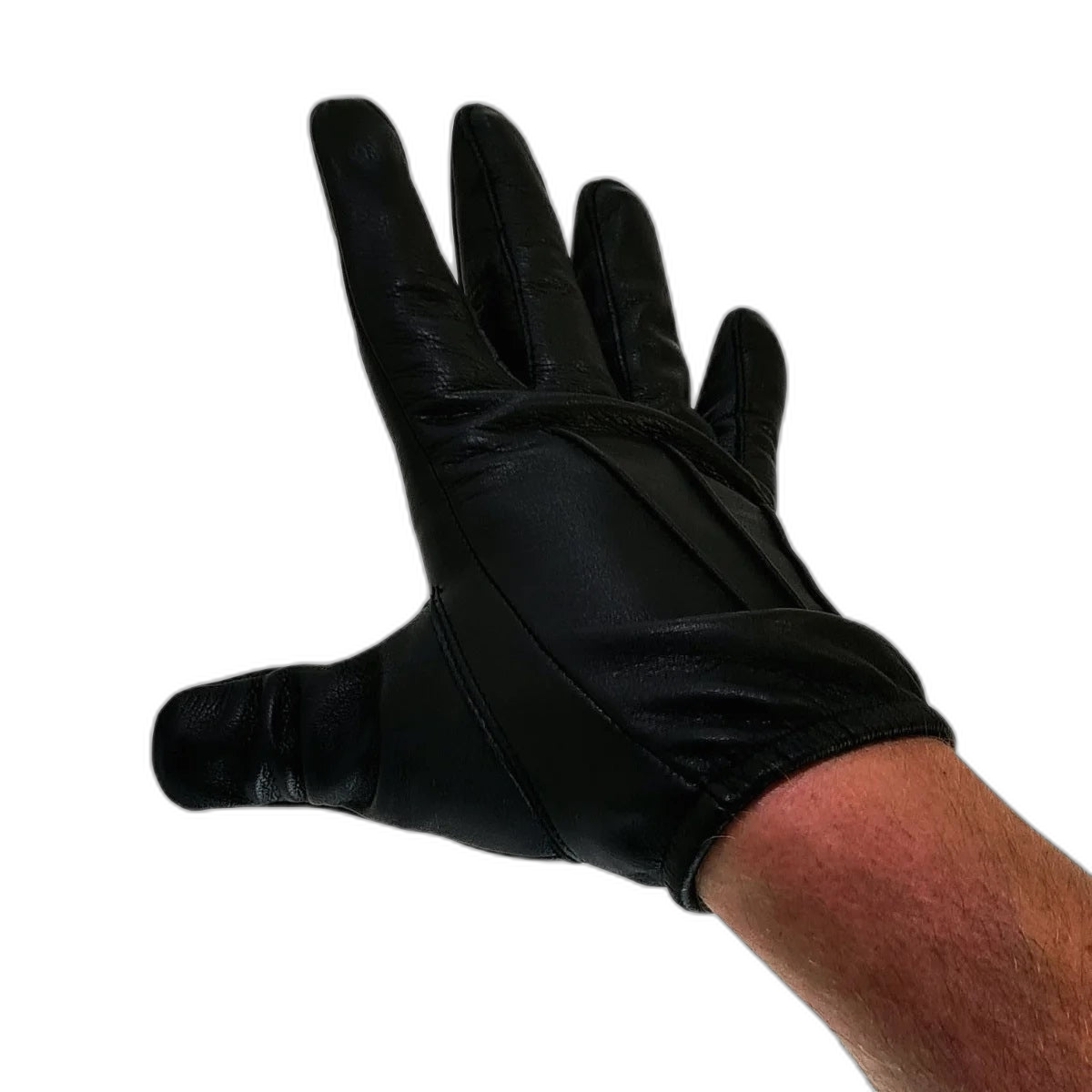 Prowler RED Leather Gloves Black